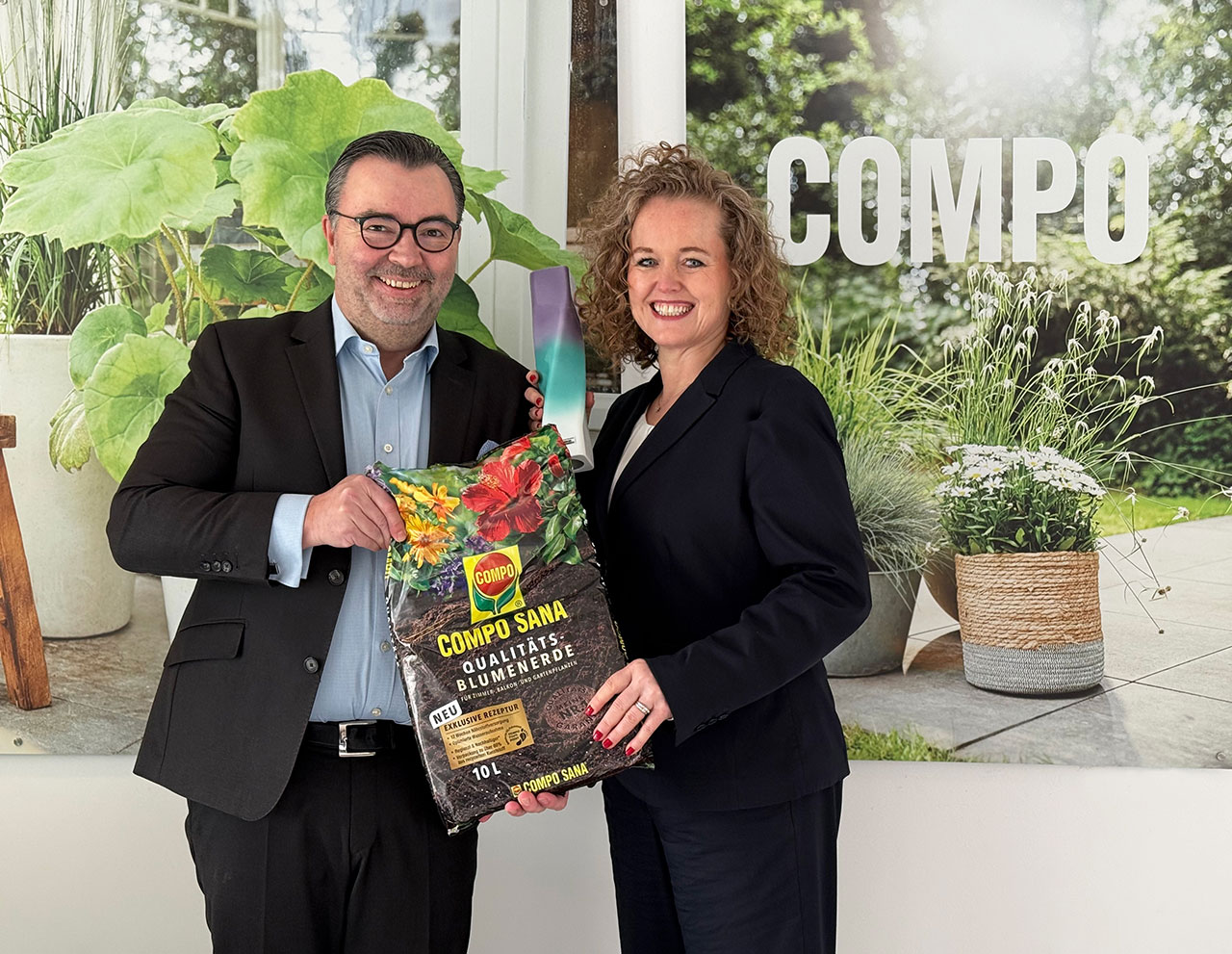 COMPO CEO Stephan Engster and CSO Andrea Strein &ndash; Brand of the Century 2025